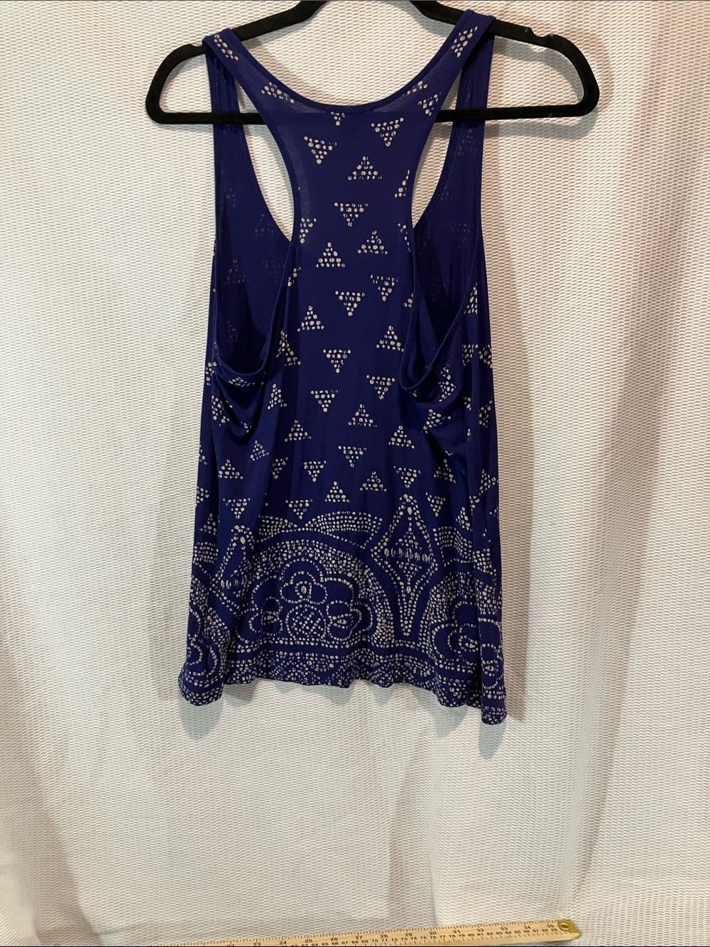 Old Navy Royal Blue Studded Racerback Tank - Picture 7 of 8
